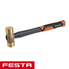 Festa 19211 sárgaréz kalapács 500g  - 30 mm