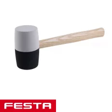 Festa 19254 gumikalapács fekete-fehér 800g  - 65 mm