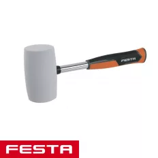 Festa 19295 gumikalapács, fehér 1000g  - 90 mm