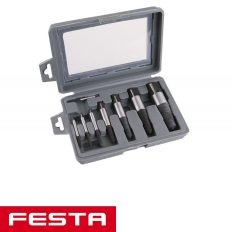 Festa 20387 törtcsavar kiszedő készlet, 8 részes