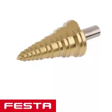 Festa 20492 lépcsős fúró HSS-TiN, 7-40,5 mm