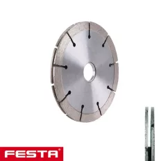  Festa 21195 dupla gyémánttárcsa hornyoláshoz (szegmentált) (építőanyag), Ø 125x6.0x22.2 mm