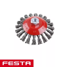 Festa 21910 döntött körkefe, M14 - 125 mm sodrott acél
