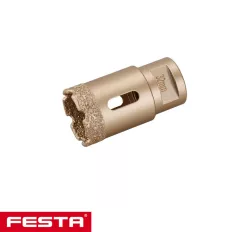   Festa 24675 gyémánt körkivágó (burkolóanyag), Ø 32 mm, M14 befogás
