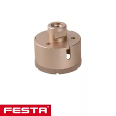   Festa 24793 gyémánt körkivágó (burkolóanyag), Ø 65 mm, M14 befogás