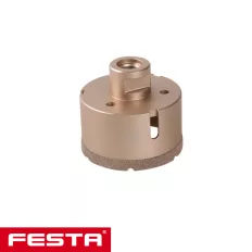   Festa 24794 gyémánt körkivágó (burkolóanyag), Ø 75 mm, M14 befogás