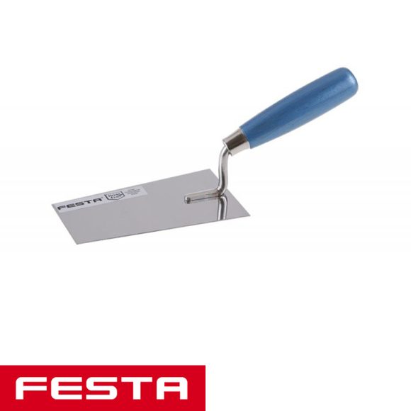 Festa 31221 kőműves kanál 140x80 mm (inox)