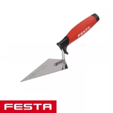   Festa 31320 hegyes kanál - 140x75 mm (inox, gumírozott nyéllel)