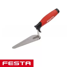   Festa 31330 macskanyelv kanál - 140x50 mm (inox, gumírozott nyéllel)