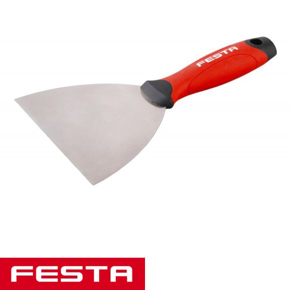 Festa 31514 profi spakli, inox - 120 mm (2K lágy markolat)