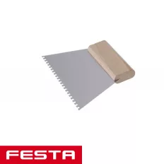 Festa 31641 spatulya, fogazott 4x4 mm - 180 mm