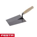 Festa 32014 kőműves kanál - 180x130 mm (fa nyéllel)
