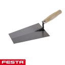 Festa 32016 kőműves kanál - 200x140 mm (fa nyéllel)