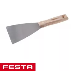 Festa 32166 acél spakli fanyéllel - 100 mm