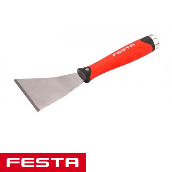 Festa 32170 erős kaparó spatula - 100 mm (inox, nyelezhető)