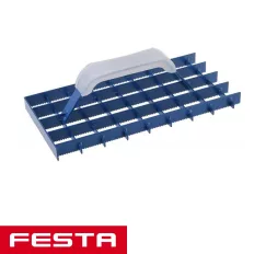 Festa 32335 rácsos vakolatgyalu (fogazott) - 290x145 mm