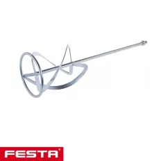   Festa 35093 keverőszár ellentétes lapátiránnyal (festék, hígabb anyagok), Ø 160 mm, 600 mm, M14
