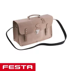   Festa 37340  szerszámostáska hasított bőrből, erősített, 43x15x24 cm