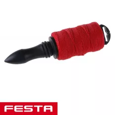 Festa 38896 kőműves zsinór nyélen, piros 1,7 mm - 100 m