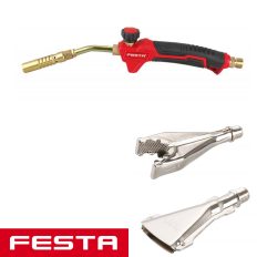   Festa 69918 gázégő forrasztó készlet 1,5 m tömlővel (2 kW)