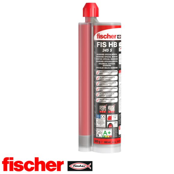 fischer FIS HB 345 S injektáló ragasztó 360 ml