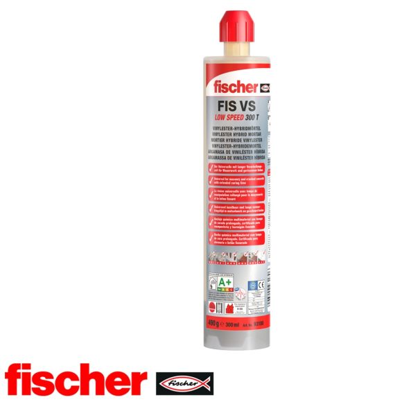 fischer FIS VS LOW SPEED 300 T injektáló ragasztó 300 ml (hosszú kötésidejű)