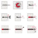 fischer RG 16x90 M10 I belsőmenetes csap