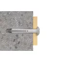 fischer N 6x30/1 P beütődübel (lencsefejjel)