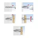 fischer GB 10 pórusbetondübel