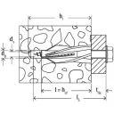 fischer GB 14 pórusbetondübel