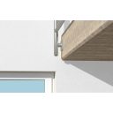 fischer DBSA SW neutrális építőszilikon (fekete) 310 ml