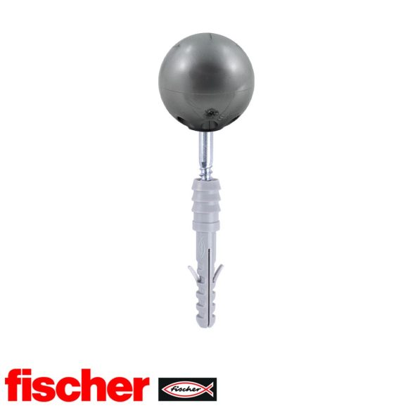 fischer TS 8 G ajtóütköző (szürke)