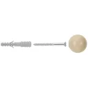 fischer TS 8 G ajtóütköző (szürke)