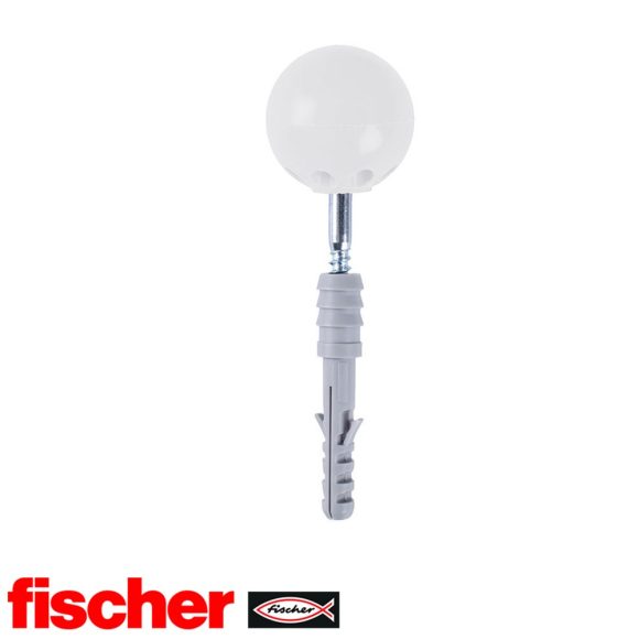 fischer TS 8 W ajtóütköző (fehér)