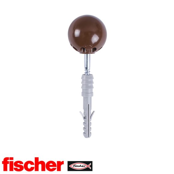 fischer TS 8 BR ajtóütköző (barna)