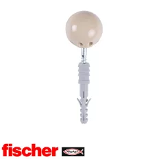 fischer TS 8 BG ajtóütköző (bézs)