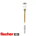 fischer S 8 D 70 WCR készlet szabadon álló wc kagylók rögzítéséhez