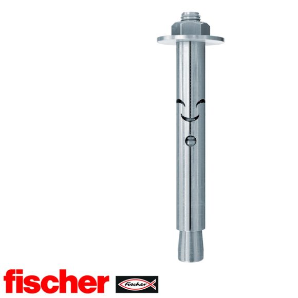 fischer FSA 8/40 B hüvelyes alapcsavar anyával (90) (cinkkel galv.)