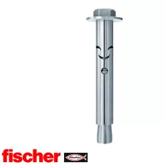   fischer FSA 10/10 S hüvelyes alapcsavar hatlapfejű csavarral (65) (cinkkel galv.)