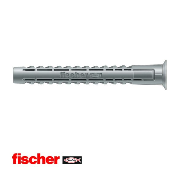 fischer SX 6x50 R nylon dübel, hosszított (peremmel)