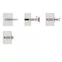 fischer FTP M 10 Turbo pórusbeton fémdübel (70 mm)