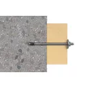 fischer FAZ II 10/30 GS horgonycsap nagy alátéttel (115) (cinkkel galv.)