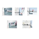 fischer FH II 10/25 SK (75) nagyteljesítményű dübel süllyesztett fejjel