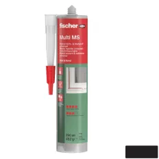   fischer 503319 Multi MS tömítő és ragasztó 290 ml - fekete