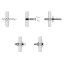 fischer HM 5x52 S üreges fémdübel