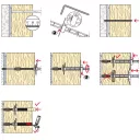 fischer 530356 TermoZ SV II szerelőszerszám 1/4" bit - max 260 mm