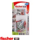 fischer DuoPower 6x30 WH K derékszögű kampóval (6 darab)