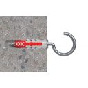 fischer DuoPower 8x40 RH K körkampóval (4 darab)