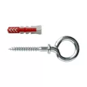 fischer DuoPower 6x30 OH K szemescsavarral (4 darab)