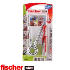 fischer DuoPower 10x50 OH K szemescsavarral (2 darab)